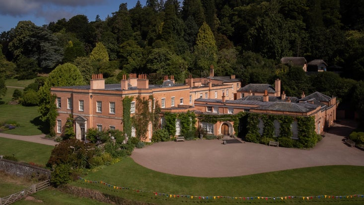Exterior of Killerton House